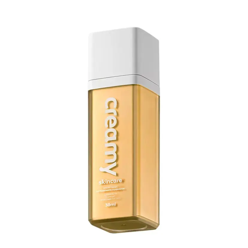 Creamy Vitamina C Gold Pura Sérum Facial Antioxidante 30ml